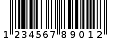 Linear barcode example